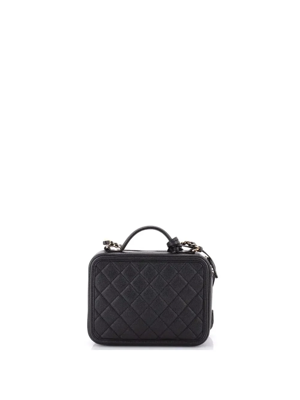 Chanel Filigree Vanity Case Quilted #301658C42B